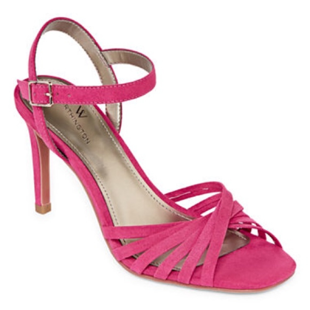 🆕  🎁 💝 Ladies Boomer Open Buckle Toe Pumps  Size 9